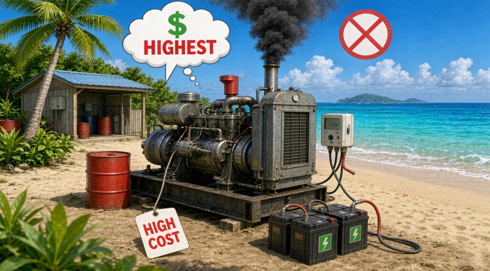 Diesel cannot scale